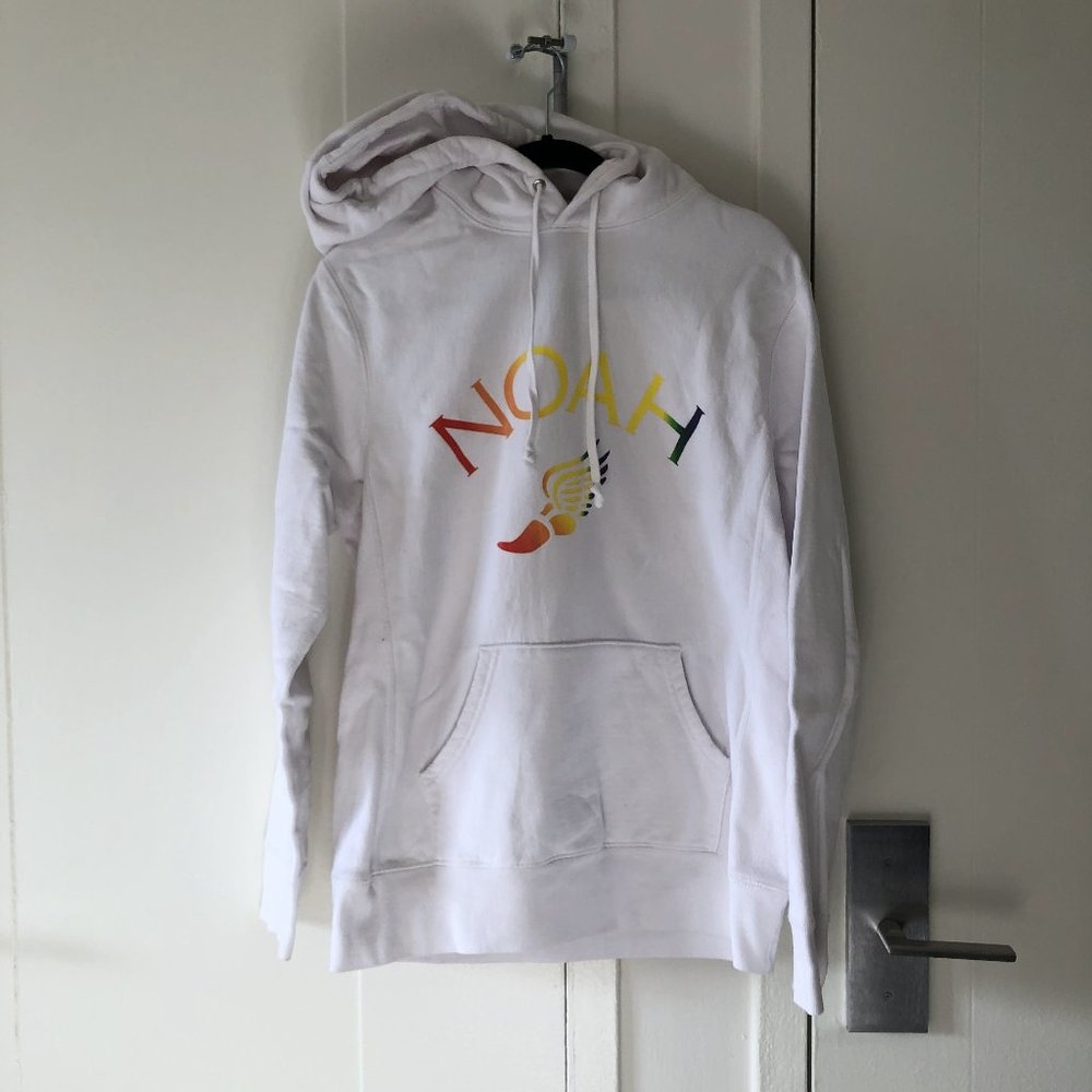 Noah Tri Color Winged Foot Hoodie
